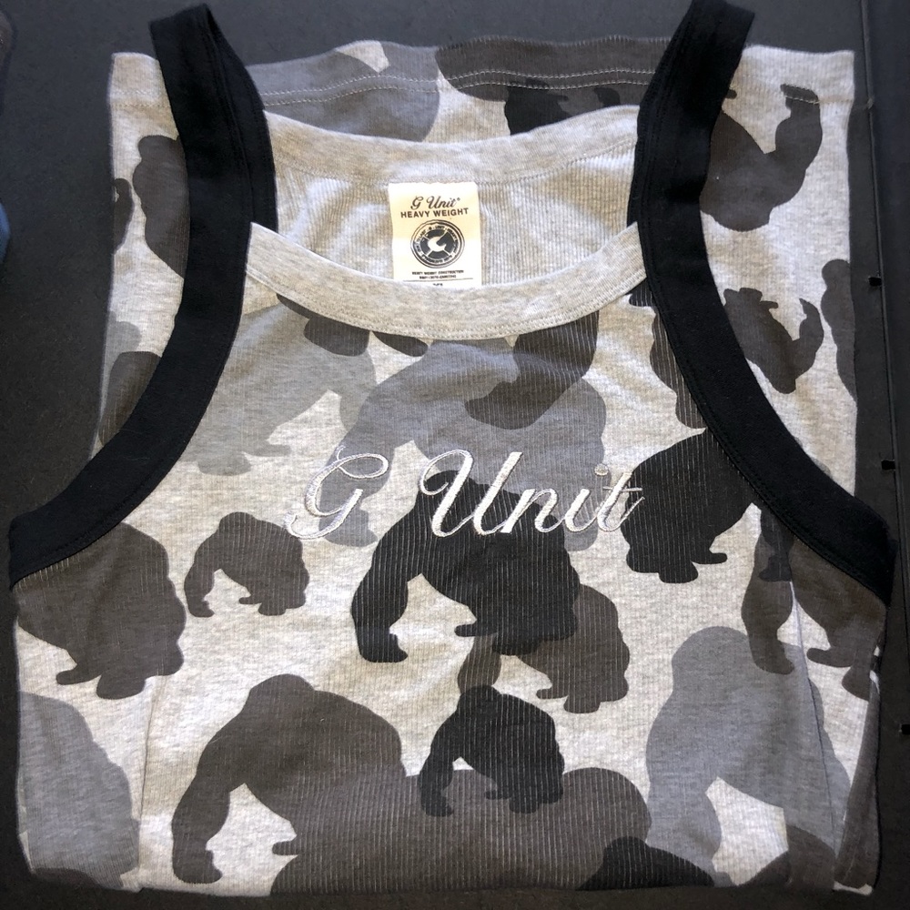 G Unit Tank Top 50 Cent Vintage Streetwear NWOT